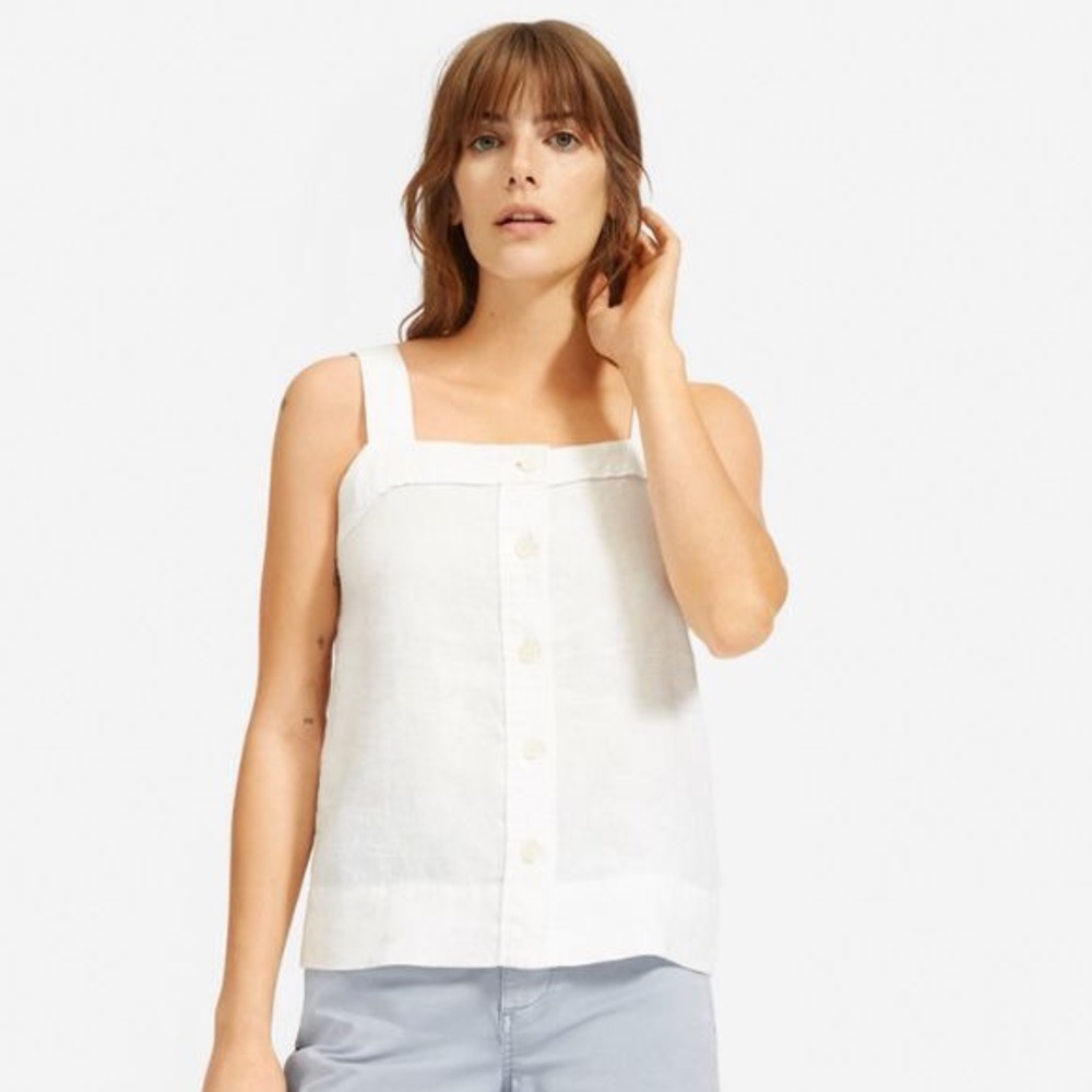 Everlane Linen Top